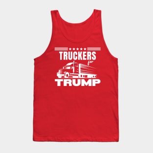 Truckers For Trump Tank Top